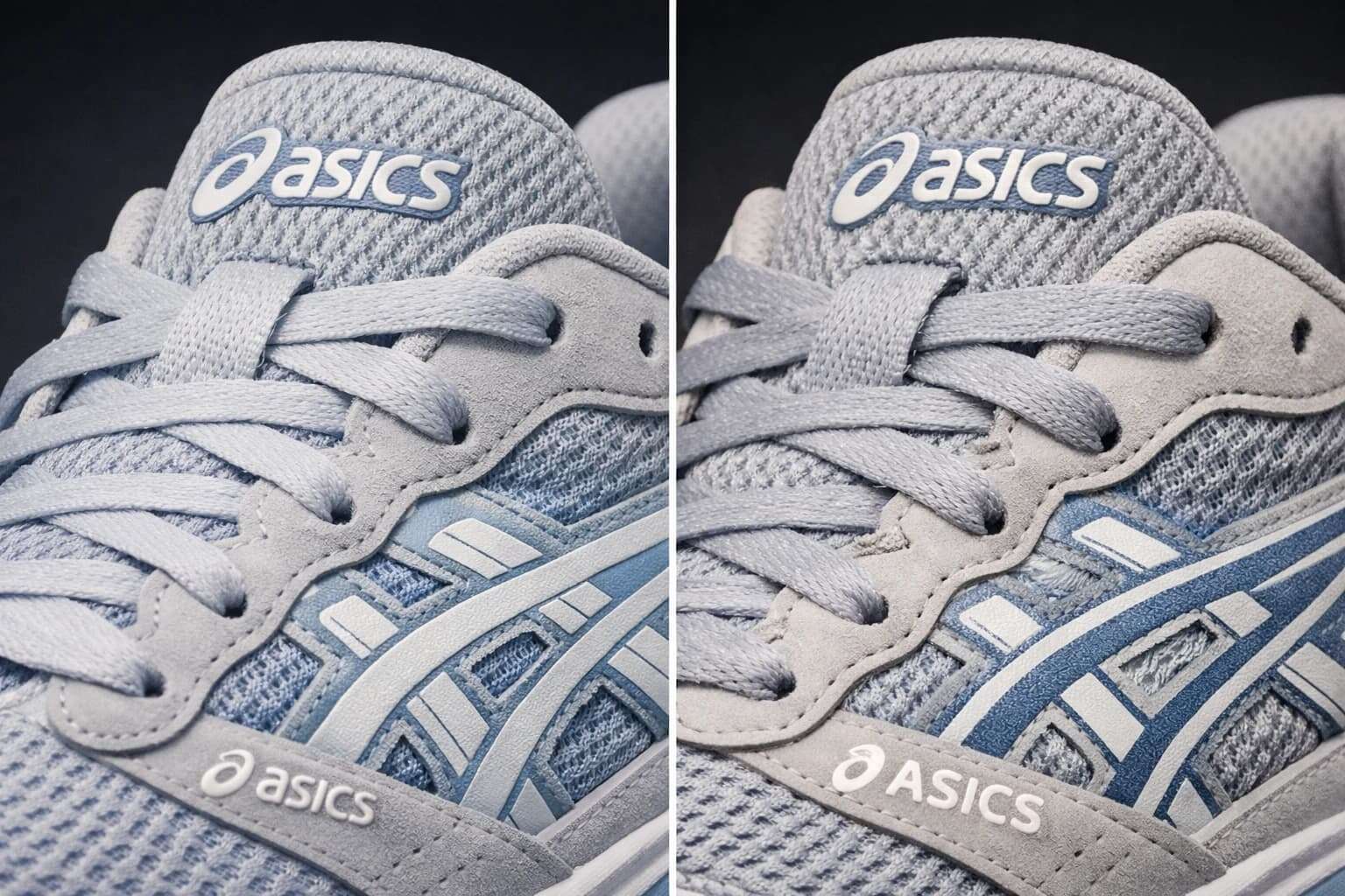 بررسی لوگو و نوشته Asics