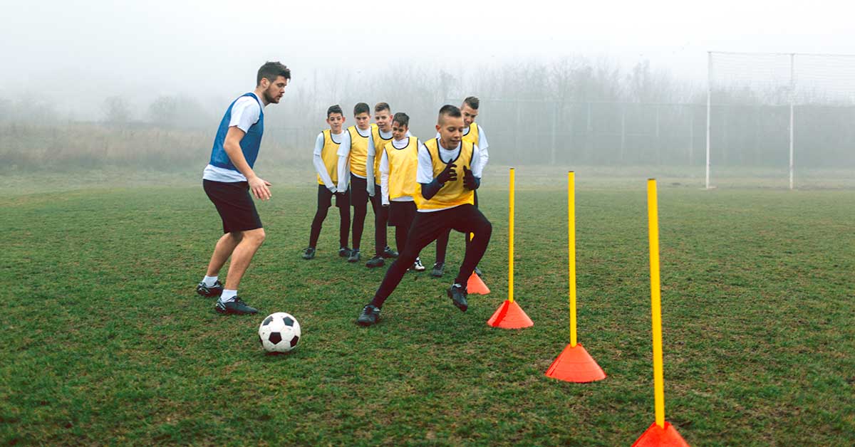 تمرینات مخروطی تغییر جهت