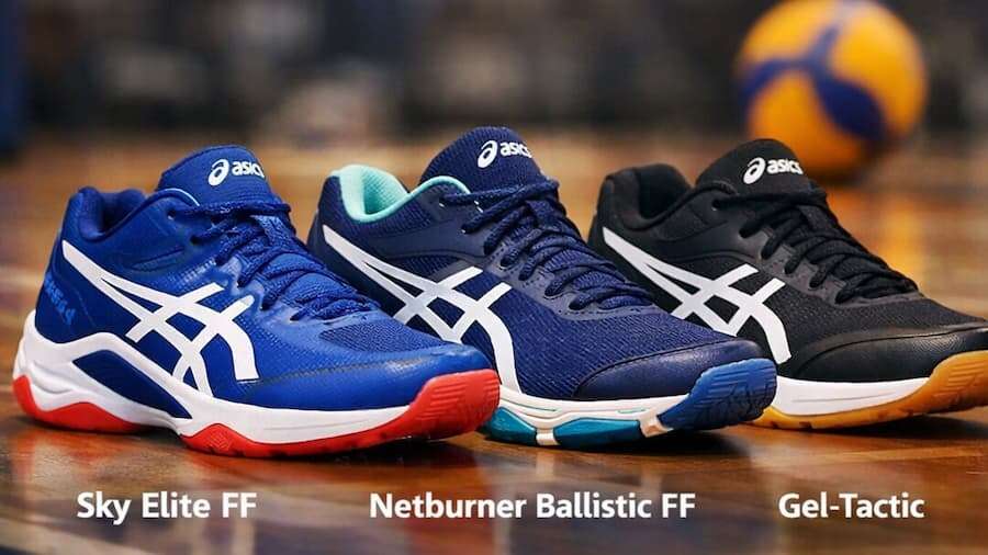 مدل‌های محبوب ASICS برای والیبال