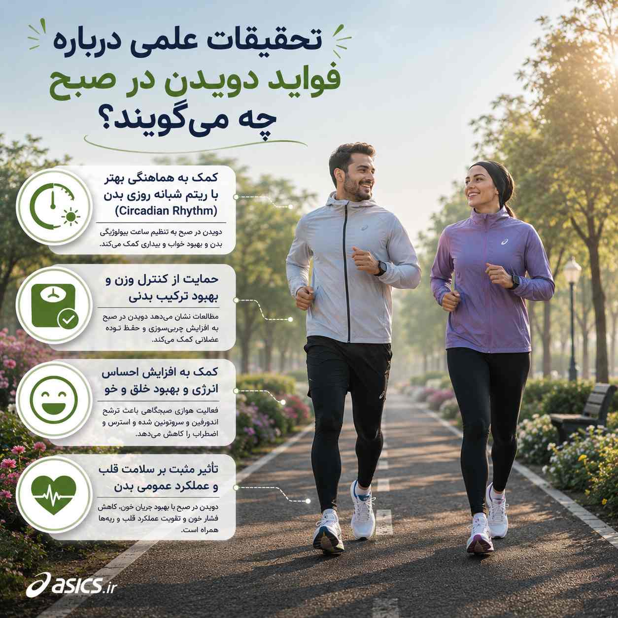 تحقیقات علمی درباره فواید دویدن در صبح