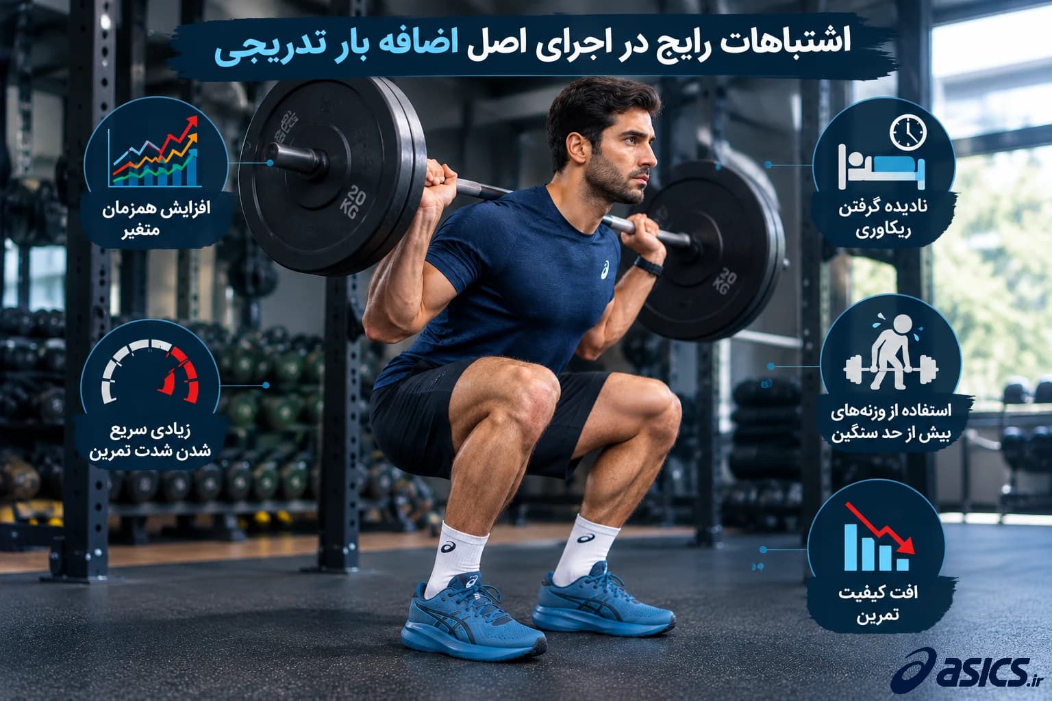 اشتباهات رایج در اجرای اصل اضافه بار تدریجی