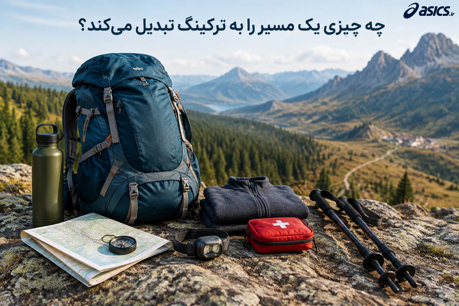 چه چیزی یک مسیر را به ترکینگ تبدیل می‌کند؟