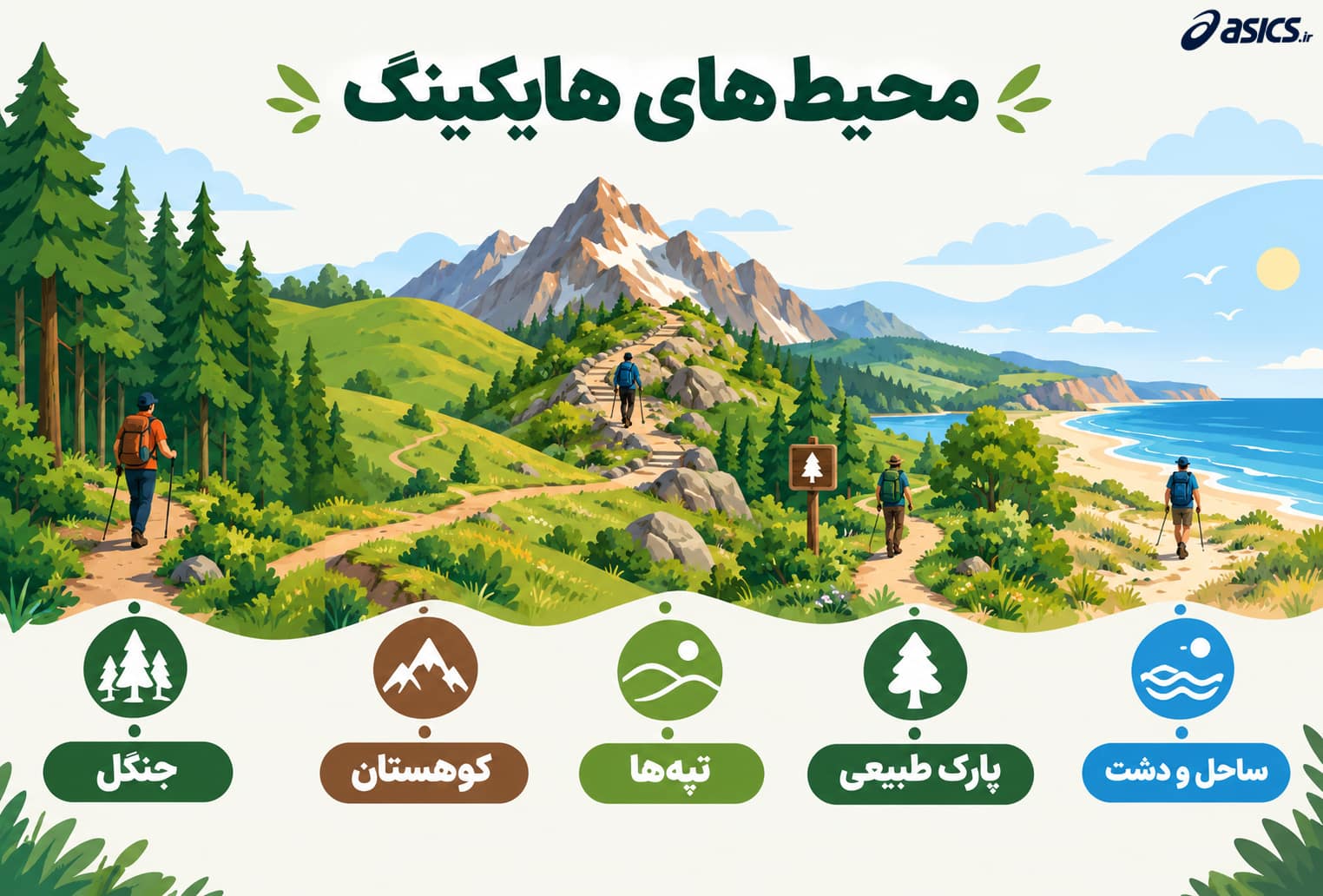 هایکینگ در چه محیطهایی انجام میشود؟